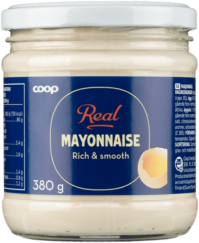 Coop 美式蛋黄酱 380 g|Coop Real majoneesi american style 380 g