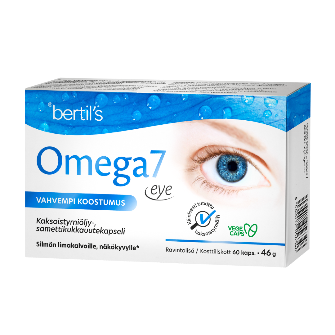 Bertil's 欧米伽7 - 眼部 60粒|Bertil's Omega7 - Eye 60 kaps.