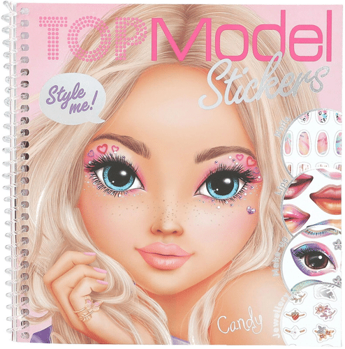 TOPModel Dress Me Up Face贴纸书