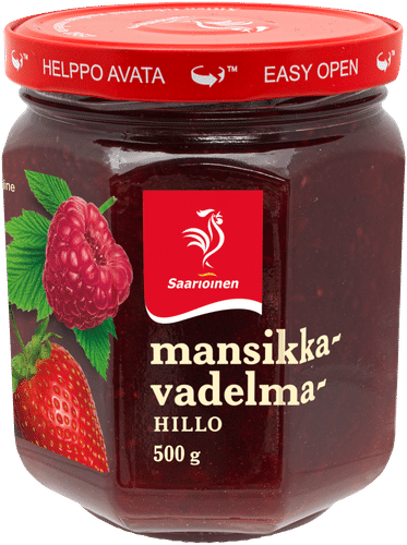 Saarioinen 草莓覆盆子果酱 500g