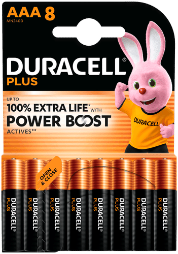 Duracell Plus PowerBoost AAA 8节电池