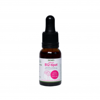 Biomed Aktiiviset B12-vitamiinitipat - Metyyli- ja Adenosyylikobalamiini 15 ml|Biomed 活性B12维生素滴剂 - 甲基与腺苷钴胺素 15 ml