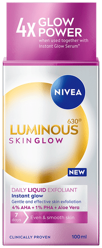 Nivea Luminous NIVEA 100ml Luminous630 亮肤日常液体去角质护理液