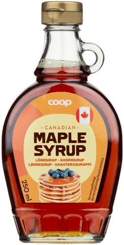 Coop vaahterasiirappi 250 ml|Coop 枫糖浆 250 ml