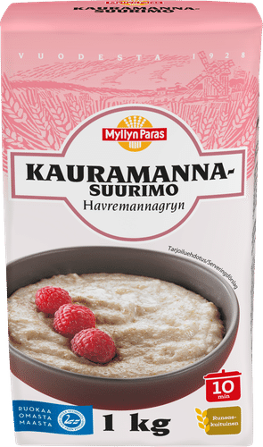 Myllyn Paras Kauramannasuurimo 1 kg|Myllyn Paras 燕麦粗粒 1 kg