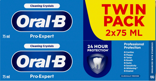 Oral-B Pro-Expert Professional Protection 2x75毫升牙膏