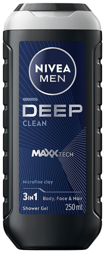 NIVEA MEN 250ml 深层洁净沐浴露
