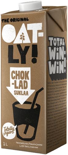 Oatly 巧克力燕麦饮 1L|Oatly Kaurajuoma Suklaa 1L