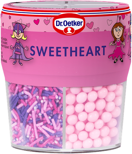 Dr. Oetker 78g Sweetheart koristekuvio|Dr. Oetker 78克Sweetheart装饰图案