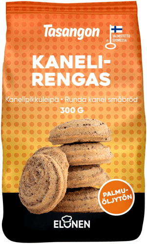 Tasangon Herkkutuote 平原珍品肉桂环肉桂饼干 300g|Tasangon kanelirengas kanelipikkuleipä 300g