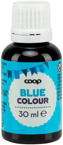 Coop elintarvikeväri sininen 30 ml|Coop 蓝色食用色素 30 ml