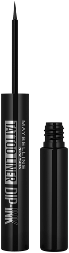 Maybelline New York Tattoo Liner Dip-Ink Nestemäinen Silmänrajausväri 100 Black Track 3,5 ml