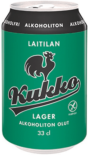 Laitilan Kukko 无醇麦芽饮品 0.33升饮品