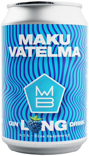 Maku Brewing 瓦特尔马金酒长饮蓝莓味4.5% 0.33升罐