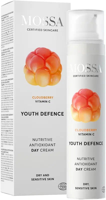 Mossa YOUTH DEFENCE 滋养抗氧化日霜 50ml|Mossa YOUTH DEFENCE Nutritive antioxidant päivävoide, 50ml