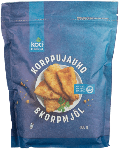 Kotimaista korppujauho 400 g|Kotimaista 面包糠 400 g