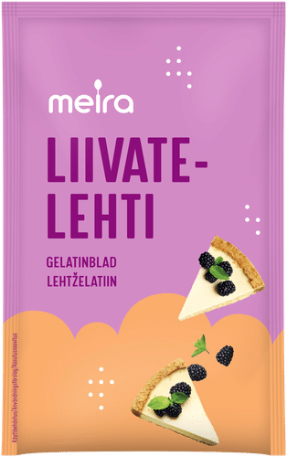 Meira Liivatelehti 20g|Meira 吉利丁片 20g