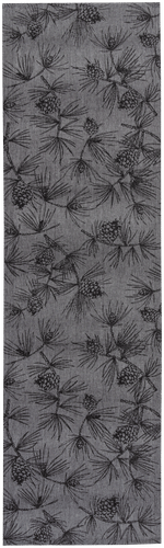 House 长桌布 Pines 33x120厘米 黑白