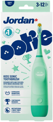 Jordan Ootie Sonic儿童电动牙刷入门套装 绿色 1kpl