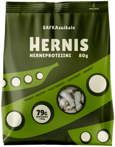 Hernis herneproteiini safkasuikale 80 g|Hernis 豌豆蛋白早餐条 80 g