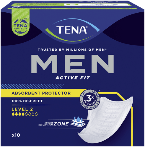TENA Men 失禁护垫 2级 10 kpl