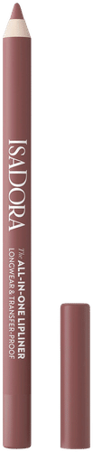 IsaDora 多合一唇线笔 07 灰玫瑰色 1,2 g|Isadora All-in-One Lipliner huultenrajauskynä 07 Mauve Rose 1,2 g