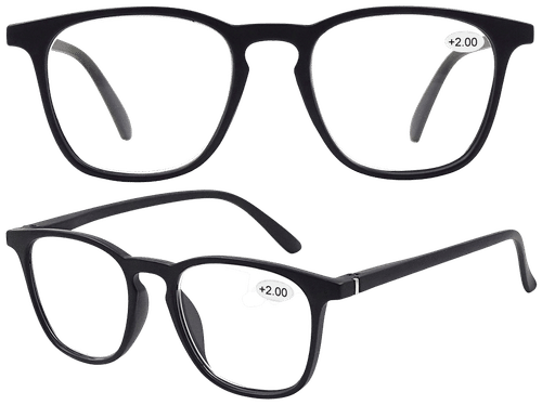 Eyeguard 黑色老花镜 U M +2.0