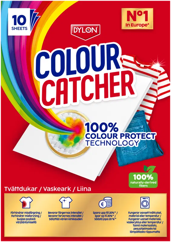 Dylon 颜色捕捉纸 22片|Dylon Colour Catcher 22 sheets