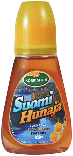 Korpiahon Hunaja Suomi hunaja 250 g Juokseva|Korpiahon Hunaja 芬兰蜂蜜 250克 液态