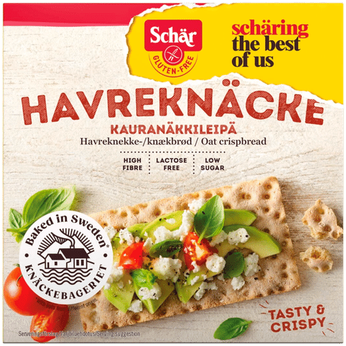 Schär 无麸质燕麦薄脆面包 215g|Schär Kauranäkkileipä gluteeniton 215g