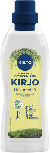 Kiilto Kirjo biohajoava pyykinpesuneste Havumetsä 720 ml