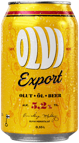 OLVI Export 5,2 % olut 0,33 l tlk