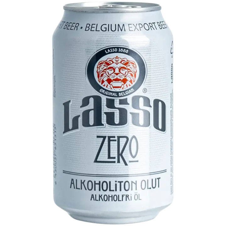Lasso Zero alkoholiton 0,0% lagerolut 33cl tlk|Lasso 零0度 0.0% 饮料 33cl tlk