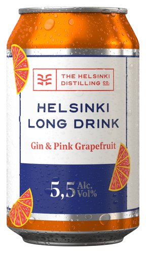 Helsinki 风味饮品粉红葡萄柚长饮 5.5% 0.33升罐