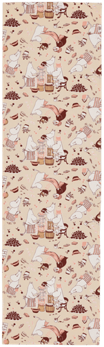 Moomin Arabia 姆明长条桌布 打扫忙