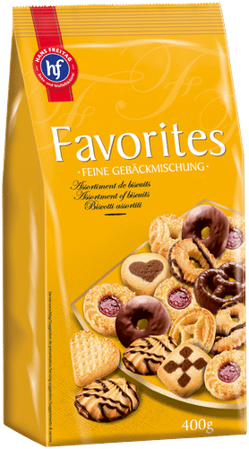 Hans Freitag Favorites 小饼干混合装 RA 400g|Hans Freitag Favorites pikkuleipälajitelma RA 400g
