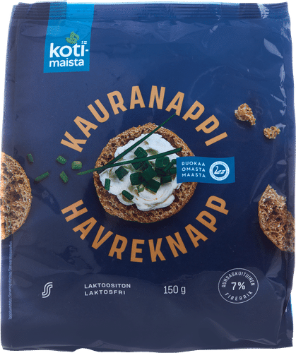 Kotimaista kauranappi 150 g|Kotimaista 燕麦饼 150 g