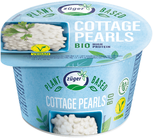 Züger Vegan Cottage Pearls luomu 200g