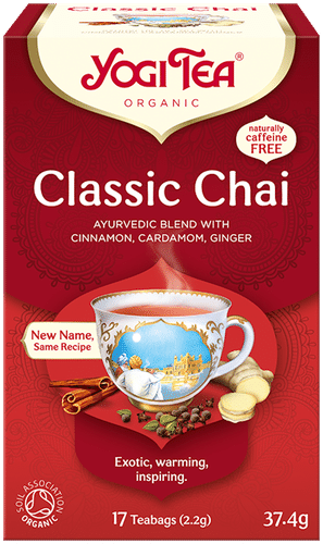 Yogi Tea Luomu Classic Chai Maustetee Ayurvedinen 17x2,2g|YOGI TEA 有机经典柴香料茶阿育吠陀 17x2,2g