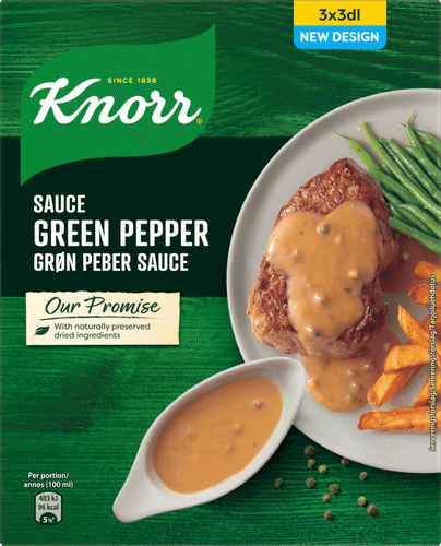 Knorr 青胡椒酱料 3x22g