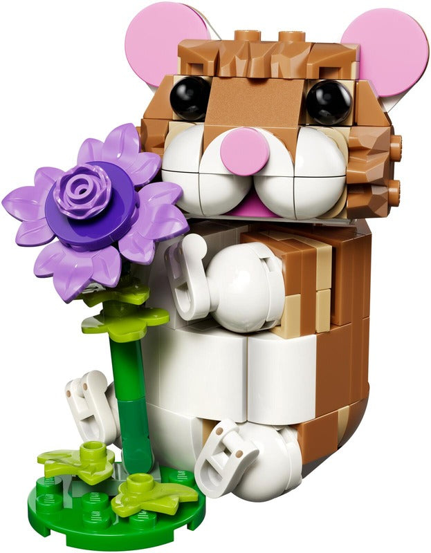 LEGO 可爱仓鼠与花朵|LEGO® LEGO Creator 31376 Hurmaava hamsteri ja kukka