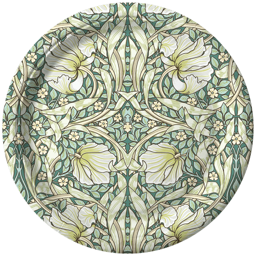 William Morris by Havi Kartonkilautanen 22cm 10x10 kpl Pimpernel vihreä