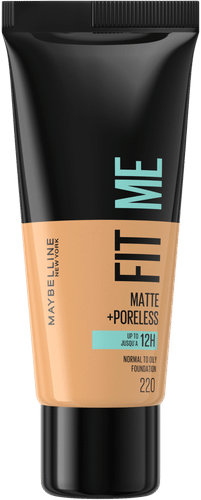 Maybelline 纽约Fit Me哑光无瑕粉底液 220 Natural Beige 30ml