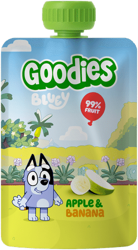 Goodies Bluey Apple & banana smoothie 100g|Goodies Bluey 苹果香蕉冰沙 100g