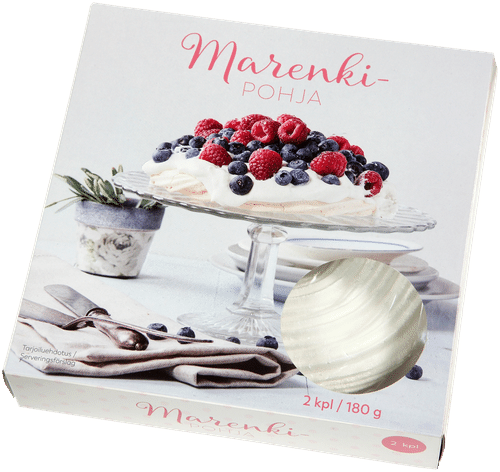 Piparipoika Marenkipohja 180g.|Piparipoika 蛋白饼底 180克