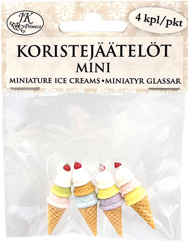 J.K. Primeco koristejäätelöt mini 4kpl