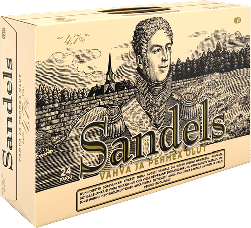 Sandels 24xSandels饮品 4.7% 0.33升罐装整箱