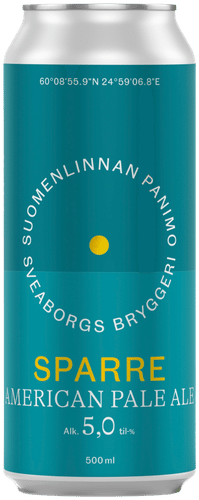 Suomenlinnan Panimo Sparre美式淡色麦芽饮品5% 50cl罐装