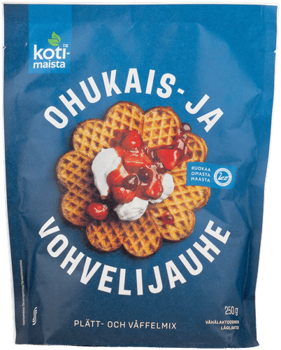 Kotimaista ohukais- ja vohvelijauhe 250 g|Kotimaista 煎饼和华夫饼粉 250 g