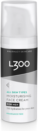 L300 For Men 保湿面霜,无香,滋润面部乳霜 50ml